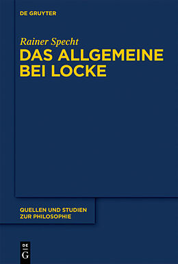 Fester Einband Das Allgemeine bei Locke von Rainer Specht
