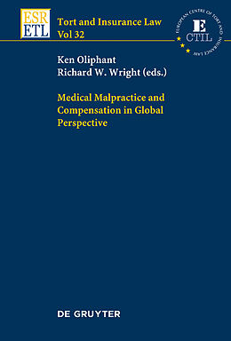 E-Book (pdf) Medical Malpractice and Compensation in a Global Perspective von 