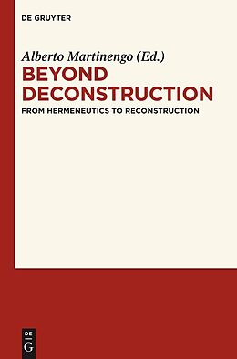 eBook (pdf) Beyond Deconstruction de 