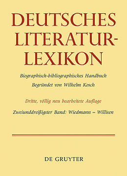E-Book (pdf) Deutsches Literatur-Lexikon / Wiedmann - Willisen von Carl-Ludwig Lang, Heinz Rupp