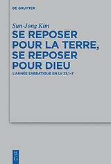 eBook (pdf) Se reposer pour la terre, se reposer pour Dieu de Sun-Jong Kim