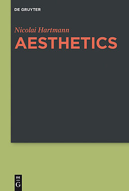 eBook (pdf) Aesthetics de Nicolai Hartmann