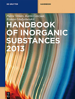 eBook (pdf) Handbook de Pierre Villars, Karin Cenzual