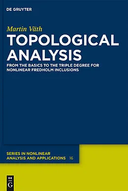 PDF Topological Analysis von Martin Väth
