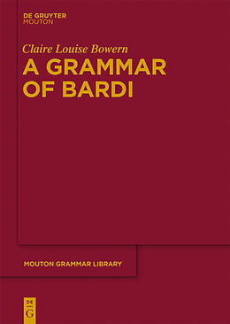 eBook (pdf) A Grammar of Bardi de Claire Bowern
