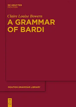 E-Book (pdf) A Grammar of Bardi von Claire Bowern