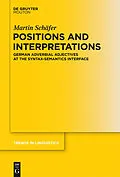 PDF Positions and Interpretations von Martin Schäfer