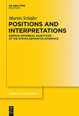 PDF Positions and Interpretations von Martin Schäfer