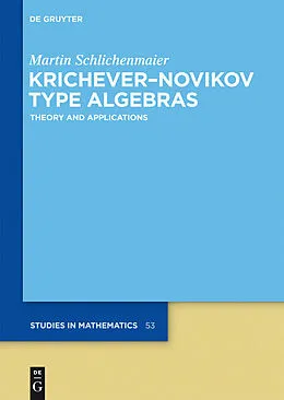 E-Book (pdf) Krichever-Novikov Type Algebras von Martin Schlichenmaier