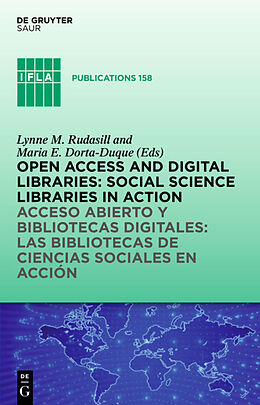 Livre Relié Open Access and Digital Libraries de 