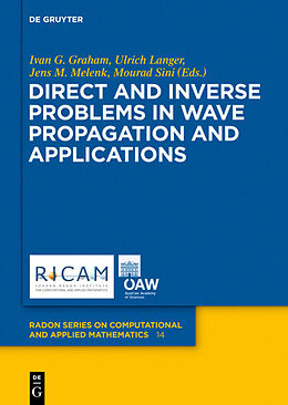 Livre Relié Direct and Inverse Problems in Wave Propagation and Applications de 