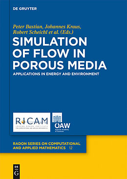 eBook (pdf) Simulation of Flow in Porous Media de 