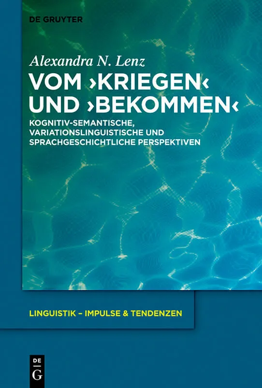 Vom kriegen und bekommen