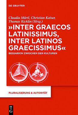 Fester Einband &quot;Inter graecos latinissimus, inter latinos graecissimus&quot; von 