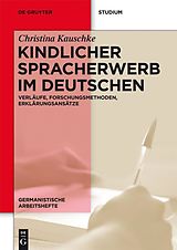 E-Book (pdf) Kindlicher Spracherwerb im Deutschen von Christina Kauschke