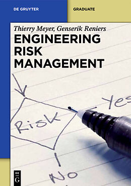 Couverture cartonnée Engineering Risk Management de Genserik Reniers, Thierry Meyer