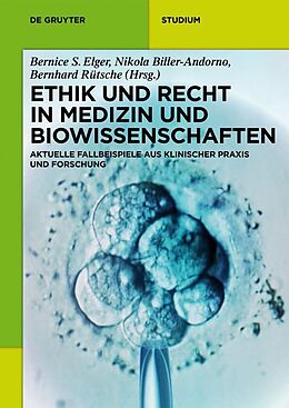 E-Book (pdf) Ethik und Recht in Medizin und Biowissenschaften von 