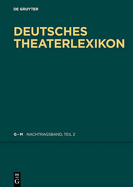 E-Book (pdf) Deutsches Theater-Lexikon / G - J von 