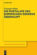 E-Book (pdf) Die Postulate des empirischen Denkens überhaupt von Giuseppe Motta