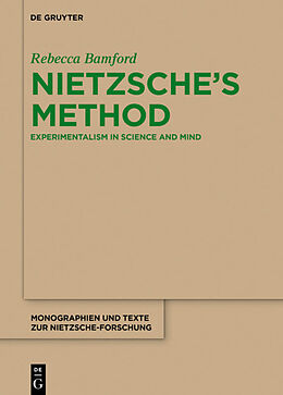 Livre Relié Nietzsche's Method de Rebecca Bamford