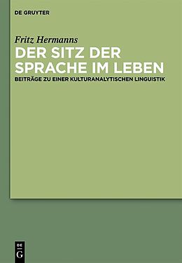 E-Book (pdf) Der Sitz der Sprache im Leben von Fritz Hermanns