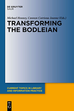 Livre Relié Transforming the Bodleian de 