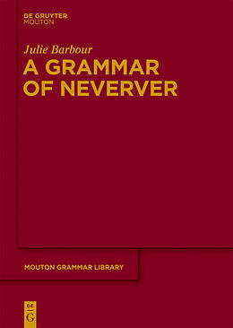 Livre Relié A Grammar of Neverver de Julie Barbour