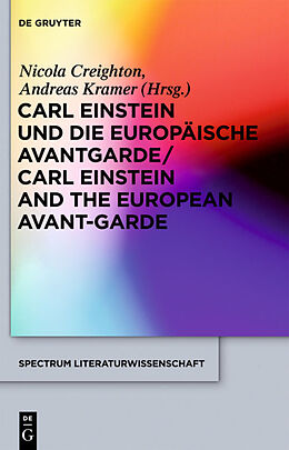 Fester Einband Carl Einstein und die europäische Avantgarde/Carl Einstein and the European Avant-Garde von 
