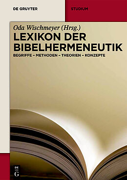 Kartonierter Einband Lexikon der Bibelhermeneutik von 
