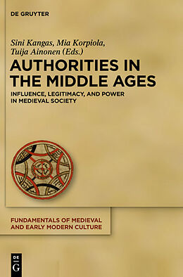 Livre Relié Authorities in the Middle Ages de 