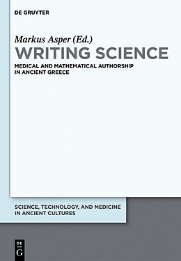 Livre Relié Writing Science de 