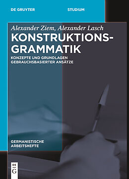 E-Book (pdf) Konstruktionsgrammatik von Alexander Ziem, Alexander Lasch