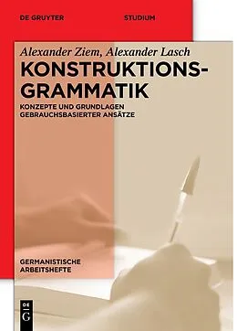 E-Book (pdf) Konstruktionsgrammatik von Alexander Ziem, Alexander Lasch