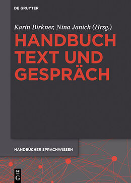 Fester Einband Handbuch Text und Gespräch von 