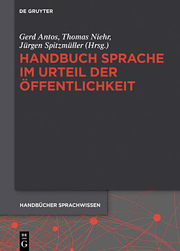E-Book (pdf) Handbuch Sprache im Urteil der Öffentlichkeit von 