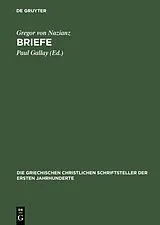 Fester Einband Briefe von Gregor von Nazianz