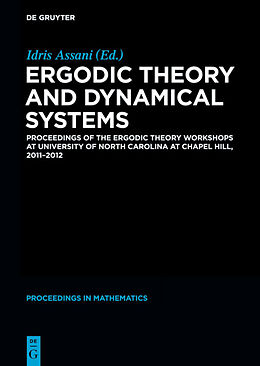 Livre Relié Ergodic Theory and Dynamical Systems de 