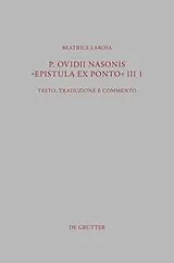Fester Einband P. Ovidii Nasonis "Epistula ex Ponto" III 1 von Beatrice Larosa