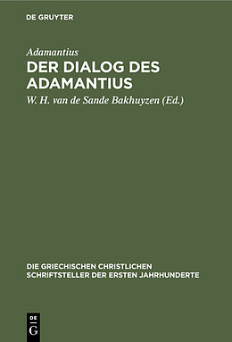 E-Book (pdf) Der Dialog des Adamantius von Adamantius