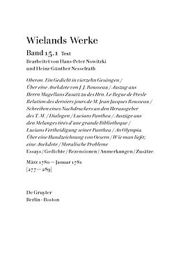 E-Book (pdf) Christoph Martin Wieland: Werke / Text von 