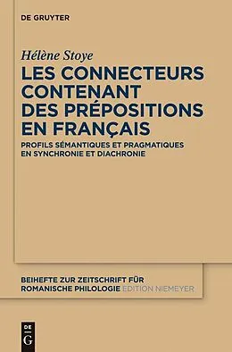 PDF Les connecteurs contenant des prépositions en français von Hélène Stoye