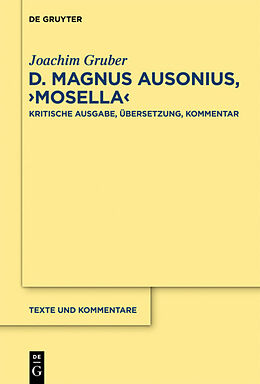 Fester Einband D. Magnus Ausonius, &quot;Mosella&quot; von Joachim Gruber