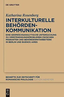 PDF Interkulturelle Behördenkommunikation von Katharina Rosenberg