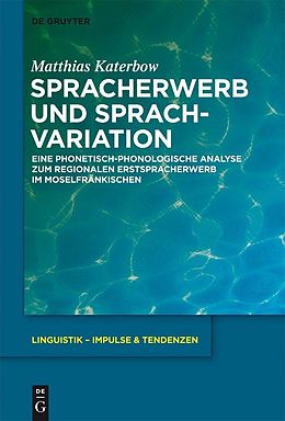 E-Book (pdf) Spracherwerb und Sprachvariation von Matthias Katerbow