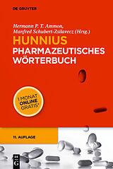 Fester Einband Hunnius Pharmazeutisches Wörterbuch von Curt Hunnius