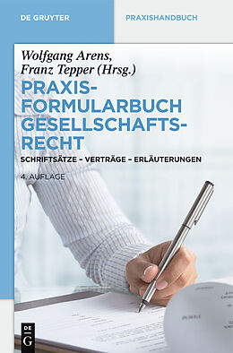 E-Book (pdf) Praxisformularbuch Gesellschaftsrecht von 