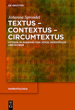Fester Einband Textus - Contextus - Circumtextus von Johanna Sprondel