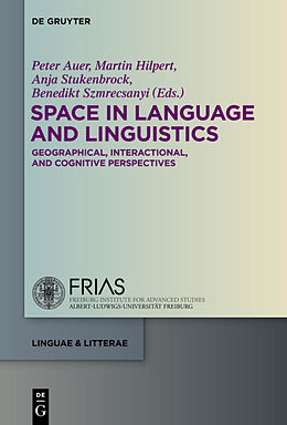 Livre Relié Space in Language and Linguistics de 