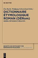 Fester Einband Dictionnaire Étymologique Roman (DÉRom) von 
