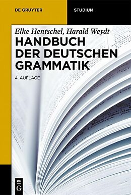 E-Book (pdf) Handbuch der deutschen Grammatik von Elke Hentschel, Harald Weydt